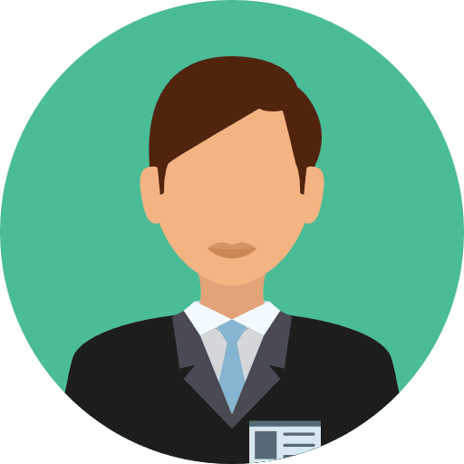 Professional man in formal suit holding a document, representing trust and credibility.