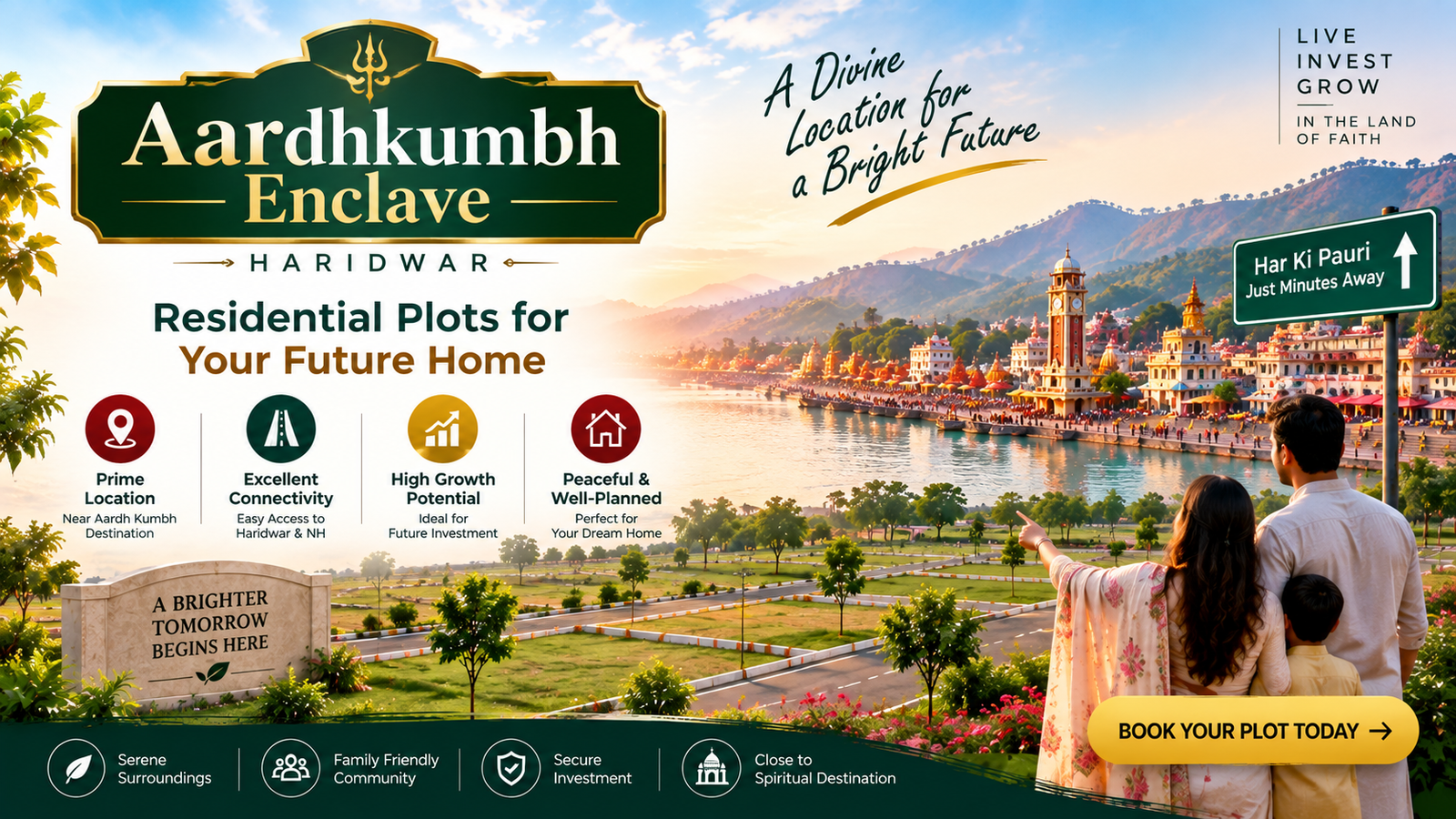 Aardhkumbh Enclave Haridwar residential plots for future home