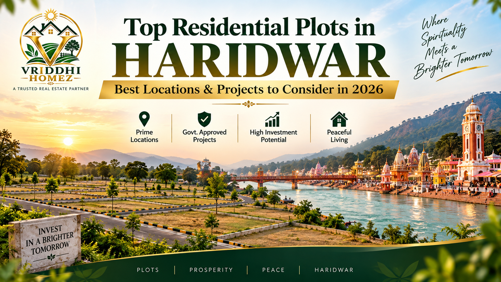 Top residential plots in Haridwar – best locations and projects in 2026