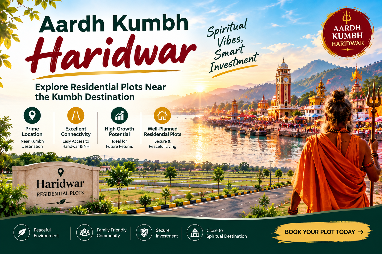 Residential plots near Aardh Kumbh Haridwar